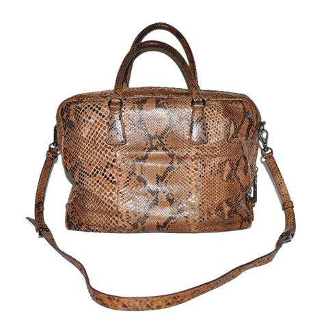 borsa prada pitone sintetico|Borse in Pelle, Tessuto Jacquard e Nylon da Donna .